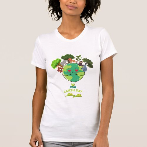 Happy Earth Day T_Shirt