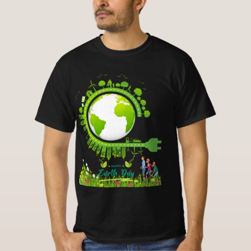 Happy Earth day T_Shirt