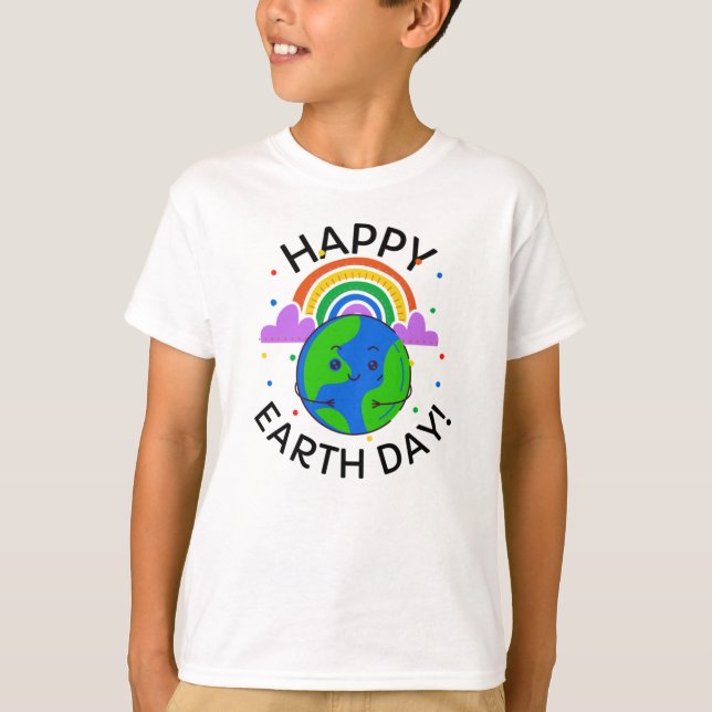 Happy Earth Day T-Shirt (Front)