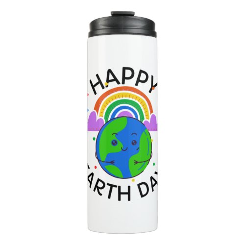 Happy Earth Day Thermal Tumbler