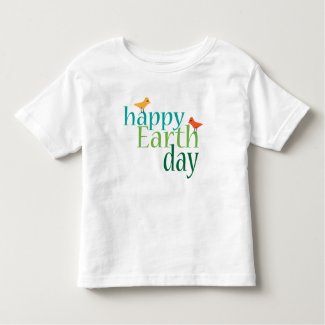 Happy Earth Day Toddler T-shirt