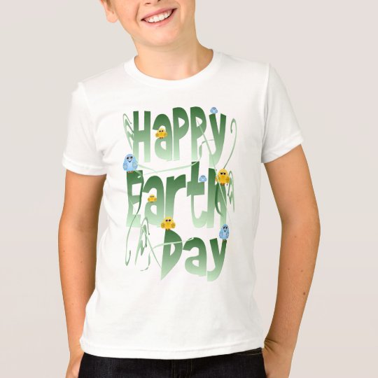 Happy Earth Day with Birds Shirt