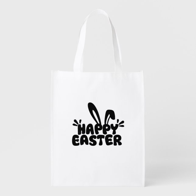 Happy Easte Tote Bag  (Front)