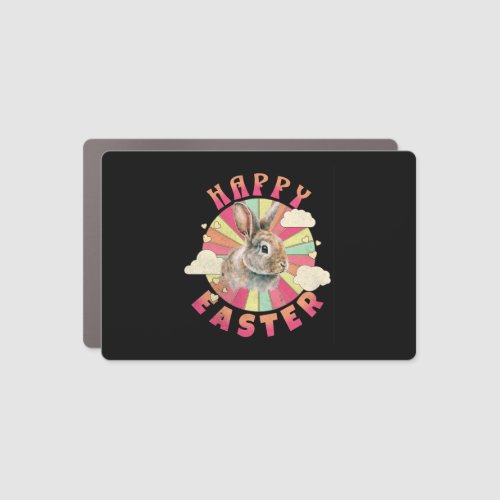 Happy Easter 2023 Easter Bunny  Car Magnet
