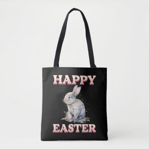 Happy Easter 2023 Easter Bunny Tote Bag