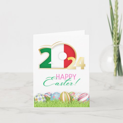 Happy Easter 2024 Greeting Card Italy