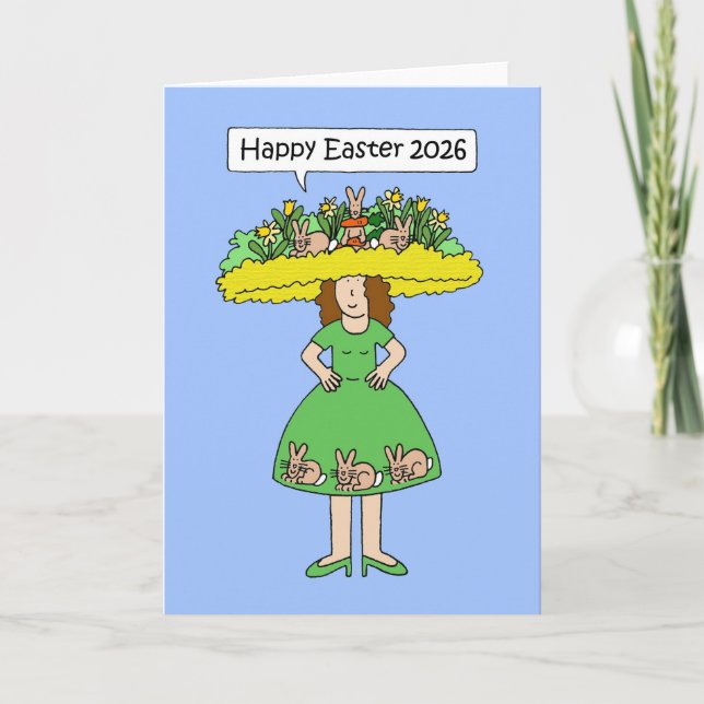 Happy Easter 2026 Card (Front)