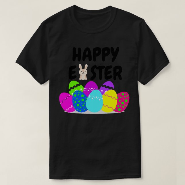 Happy Easter (4)  T-Shirt (Design Front)