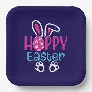 Happy Easter-54411 Paper Plates