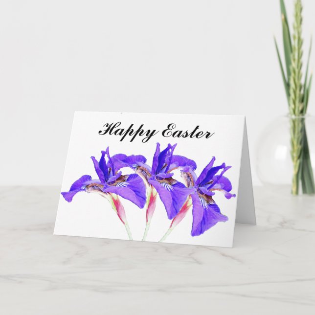 HAPPY EASTER ACROSS THE MILES HOLIDAY CARD (Front)