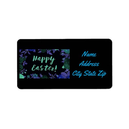 HAPPY EASTER ADDRESS LABELS