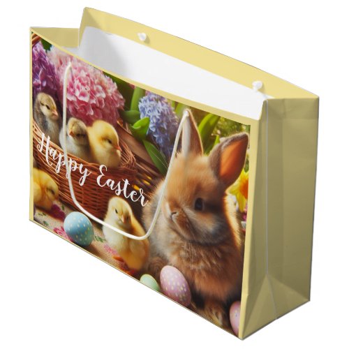 Happy Easter Adorable Holiday Paper Gift Bag