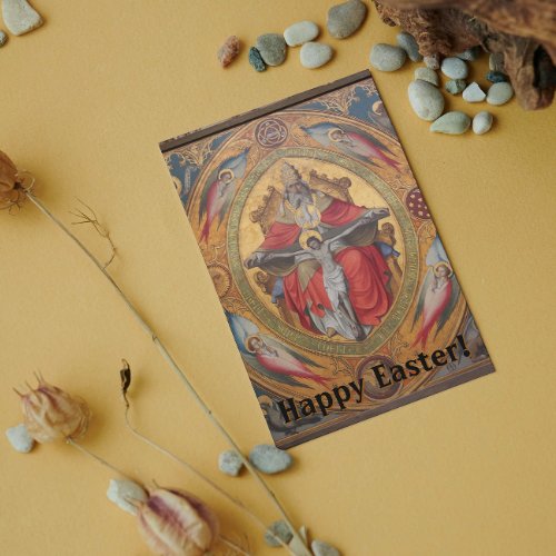 Happy Easter Altar of the Poor Clares Holiday Card