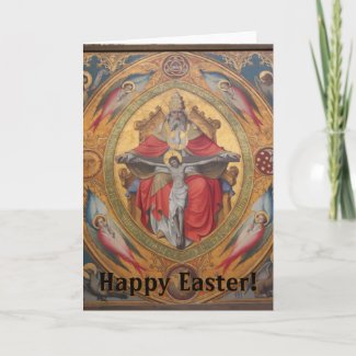 Happy Easter! Altar of the Poor Clares Holiday Card