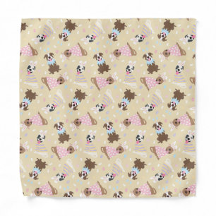 Happy Easter American Pit Bull Terrier Dogs Bandana