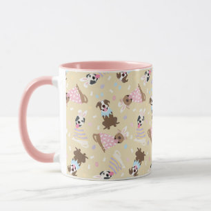 Happy Easter American Pit Bull Terrier Dogs Mug
