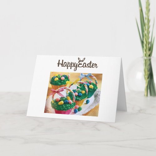 HAPPY EASTER AND HAPPY SPRING HOLIDAY CARD