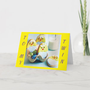 HAPPY "EASTER" AND "SPRING" TO ****MY TWIN*** CARD