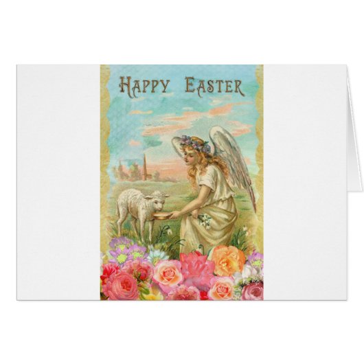 happy easter angel (Front Horizontal)