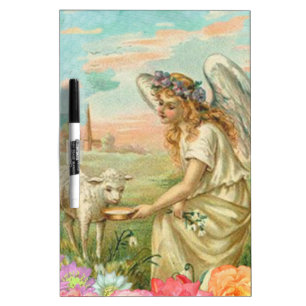 happy easter angel Dry-Erase board