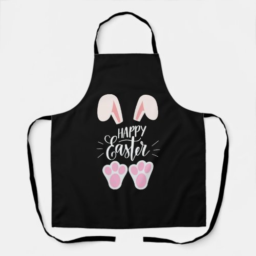 happy easter                                       apron