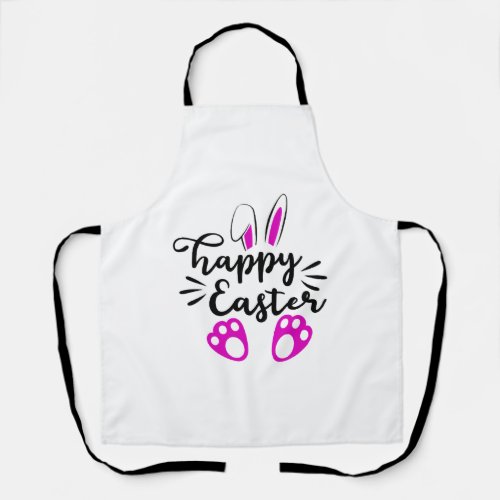 Happy easter            apron