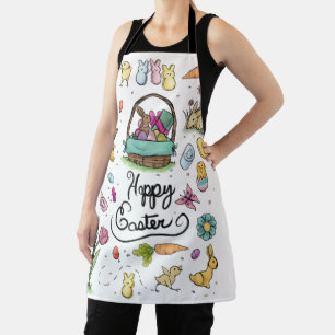 Happy Easter Art Apron