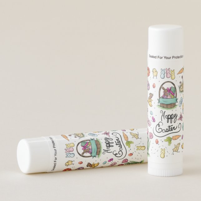 Happy Easter Art Lip Balm (Front)