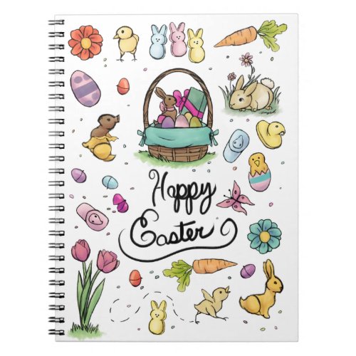 Happy Easter Art Notebook