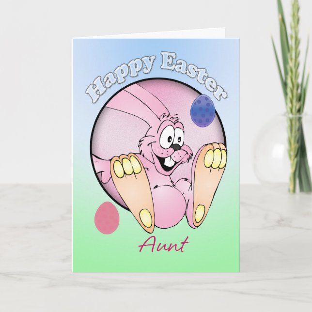 Happy Easter - Aunt Holiday Card (Front)