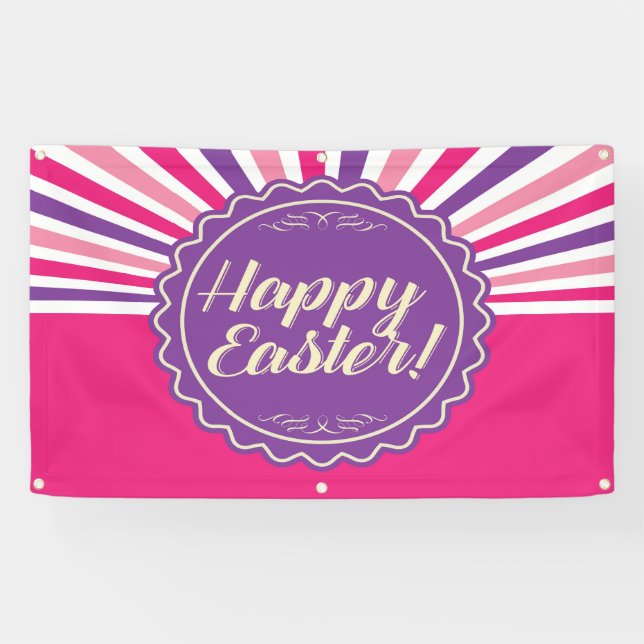 Happy Easter Banner (Horizontal)