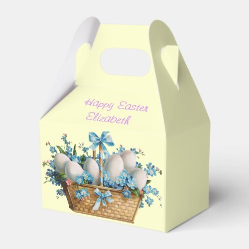 Happy Easter Basket Candy Box