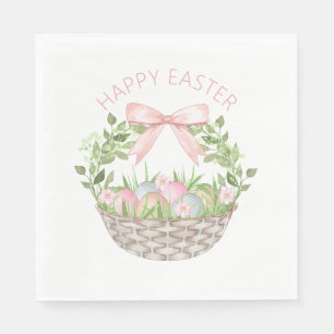 Happy Easter Basket Napkins