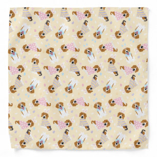 Happy Easter Beagle Dogs Bandana