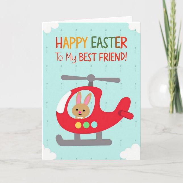 Happy Easter Best Friend Card (Front)