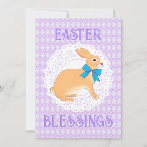 Happy Easter Blessings Greeting Card