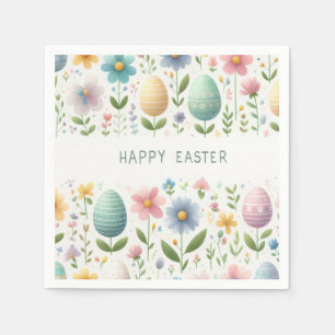Happy Easter Blossoms Napkins
