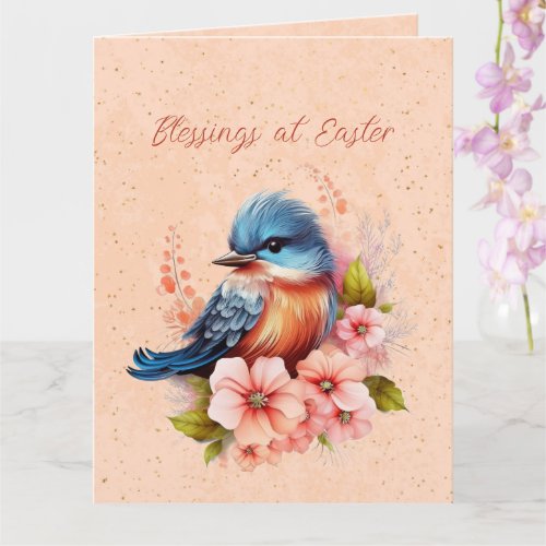 Happy Easter Bluebird Card