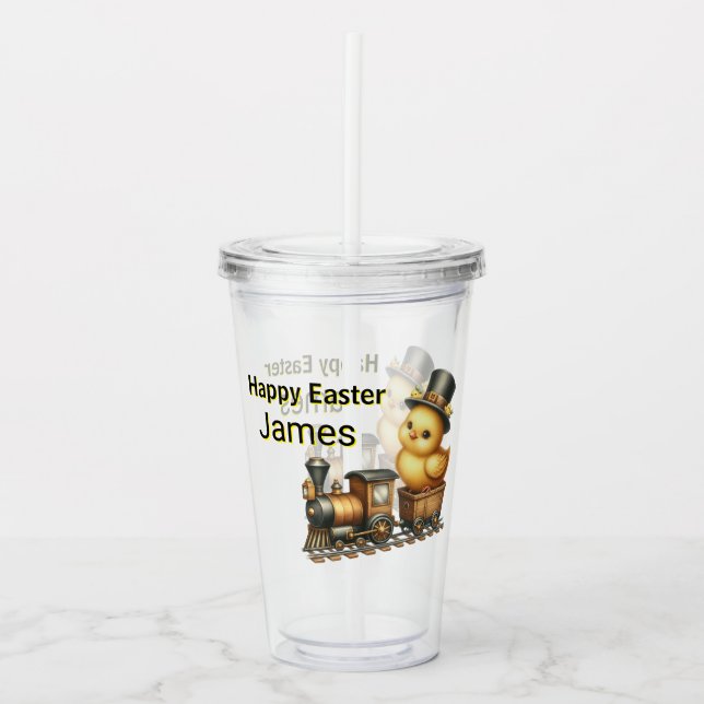Happy Easter Boys  Acrylic Tumbler (Front)