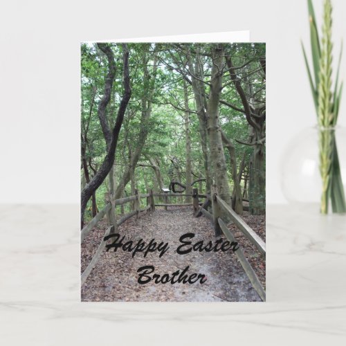 Happy Easter Brother Holiday Card