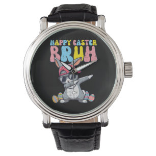 Happy Easter Bruh Bunny Dab Rabbit Dance Watch