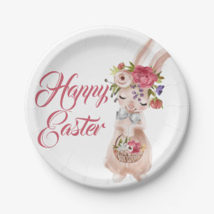 Happy Easter Brunch Paper Plates