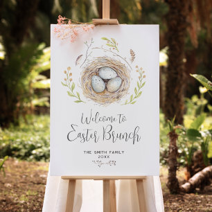 Happy Easter Brunch Welcome Foam Board