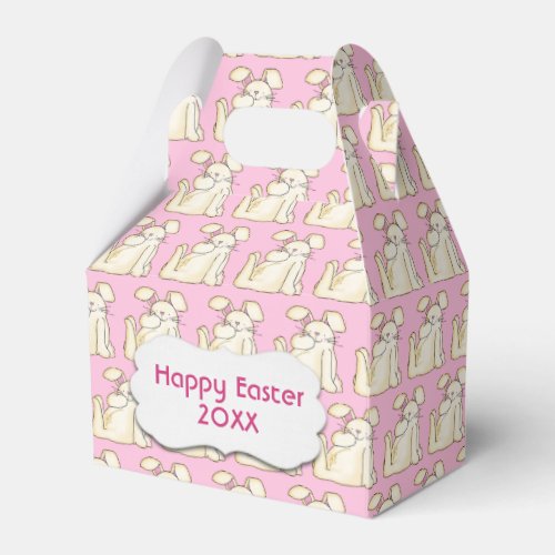 Happy Easter Bunnies  Favor Boxes