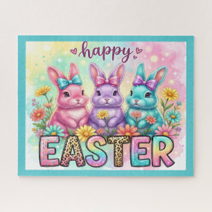 Happy Easter Bunnies Jigsaw Puzzle