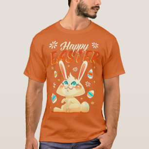 Happy Easter, Bunny and Eggs T-Shirt
