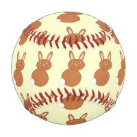 Happy Easter Bunny Baseball