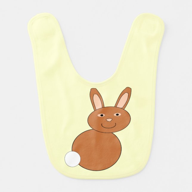 Happy Easter Bunny Bib (Front)