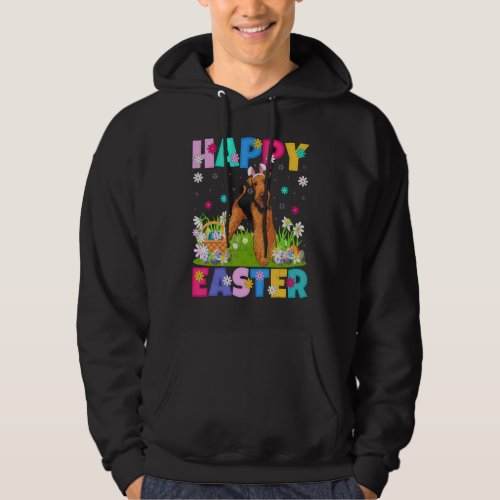 Happy Easter Bunny Cairn Terrier Dog Easter Sunday Hoodie
