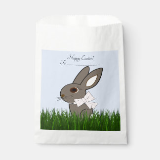 Happy Easter Bunny Candy Favor Bags
